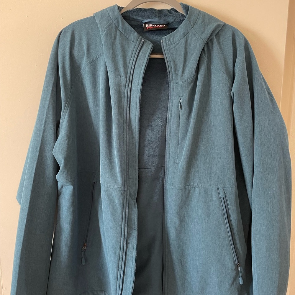 Kirkland Signature Teal Utility Jacket